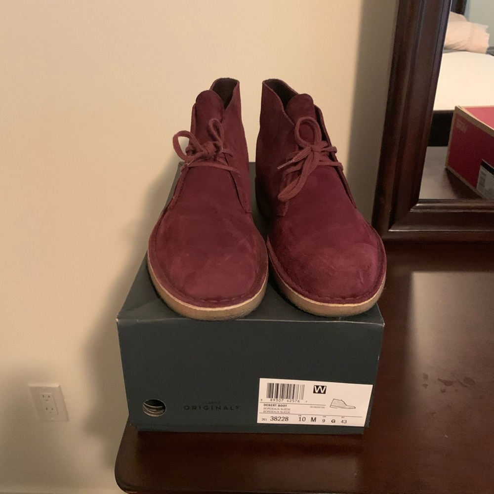 Clark chukka boots